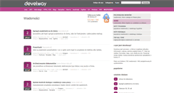 Desktop Screenshot of develway.pl